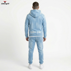 Colección 2026 Ropa de Invierno, Sudadera con Capucha, Corte Ajustado Informal, Lavado Ácido, Color Sólido, para Hombre, 100% Algodón, Hecho en Pakistán - Product Image 2