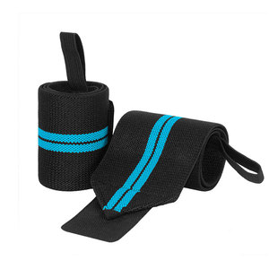 Bandes de poignet réglables en coton pour la musculation, le powerlifting et la musculation, protection sportive personnalisée pour la gym - Product Image 5