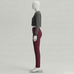 Ensemble de yoga uni grande taille tendance pour femme – Personnalisé, haute qualité, sans couture, léger, meilleur design, extensible, idéal pour la gym et le fitness - Product Image 4