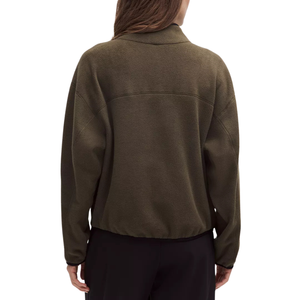 Fleece Hooded <b>Balloon</b> Sleeve Pullover Hoodie Womens Soft Thermo Insulated Winter Casual Party Tops Bulk Wholesale Supplier - Product Image 3