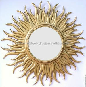 Lujo Metal Golden Circle Style Wall Art Arte decorativo de la pared para el hogar Hotel Accesorios a bajo precio - Product Image 2