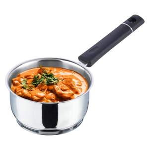 Cacerola de Acero Inoxidable con Boquilla para Servir, Asa Resistente al Calor, Olla Duradera para Leche y Salsas para Uso en la Cocina - Product Image 5