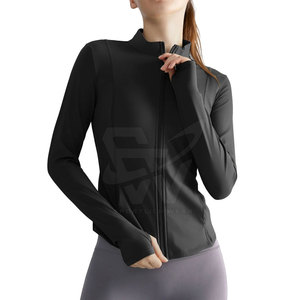 Comfort Fit Women Yoga <b>Jacket</b> Lightweight Athletic Layer For Gym <b>Workouts</b> Running Training And Active Lifestyle - Product Image 6