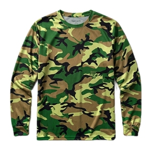 T-shirts de chasse camouflage imperméables à manches longues en softshell d'hiver de haute qualité avec impression personnalisée - Product Image 5