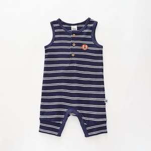 Mamelucos de punto de tela de algodón orgánico 100% para niñas bebés, ropa transpirable de verano de manga corta, increíble suavidad agradable a la piel - Product Image 3