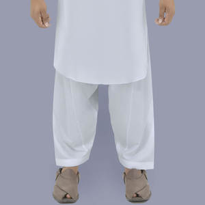 Venta Directa de Ropa para Hombre, Conjunto de Kameez y Shalwar Afgano con Cuello Redondo y Manga Larga Bordada, Traje Afgano para Hombre - Product Image 6