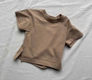 T-shirt d'été pour enfants, col rond, tricoté, manches courtes, 100% coton, anti-rétrécissement, décontracté, nouvelle mode, tendance, fin - Product Image 5