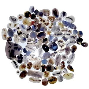 High Quality Natural Shazar Dendritic Agate Gemstone Loose Cabs with Good Color Lot of Shazar Dendritic Agate Gemstone