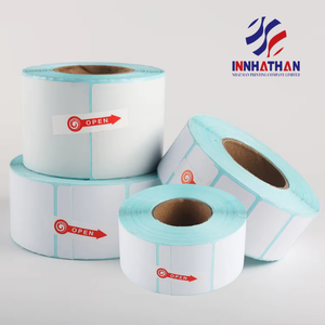 OEM/ODM Custom White <b>Labels</b> High Quality Strong Adhesive <b>Waterproof</b> Heat Resistant Custom Sticker Wine Packaging <b>Labels</b> - Product Image 3