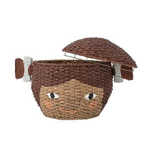 <b>Doll</b>-faced seagrass basket Handmade Storage Basket Wholesale eco-friendly Made Viet Nam - Product Image 3