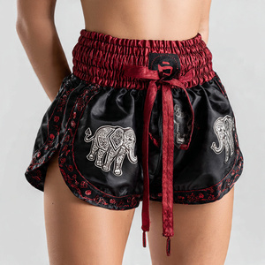 Shorts de Entrenamiento de Muay Thai para Mujer, Ropa de Artes Marciales, Sublimación de Alta Calidad, Shorts de Muay Thai, Ropa de Boxeo, Unisex - Product Image 4