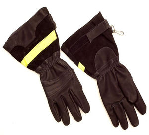 Gants de travail, nouvelle arrivée, gants en cuir pour pompiers, fabrication de haute qualité, sécurité exigeante, service OEM, gants de pompier. - Product Image 3