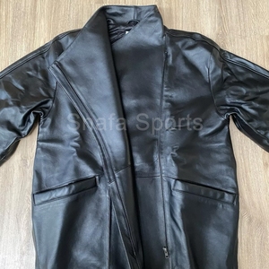 Women's High-Quality Customizable Leather Jacket High Street Custom Made Women Premium Breathable Windproof Jackets - Product Image 6