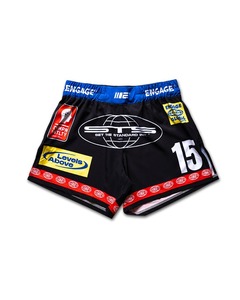 Shorts MMA Engage : Coupe raffinée, tissu lisse, forme décontractée, tenue athlétique confortable pour l'entraînement quotidien - Product Image 3