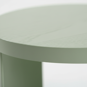 Table d'appoint décorative, table basse moderne en bois d'hévéa du Vietnam, MDF et placage de chêne, meuble décoratif pour salon - Product Image 4