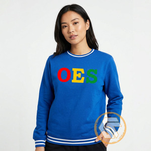 เสื้อสเวตเชิ้ตผ้าฝ้ายฟลีซปักลายอีสเทิร์นสตาร์แบบสั่งทำพิเศษสำหรับผู้หญิง คุณภาพสูง น้ำหนัก 500 กรัม สำหรับฤดูหนาว - Product Image 4
