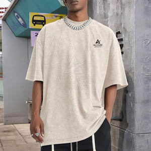 Camisetas Transpirables de Estilo Urbano para Hombre, Camisetas Ligeras con Lavado Ácido, Gran Venta - Product Image 2