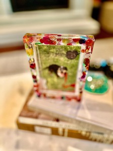 Confetti Acrylic Handmade UV Printed Picture <b>Frame</b> 4x6-Colorful <b>Glitter</b> <b>Photo</b> Display-Durable Kid Friendly Birthday REHMAN CRAFT - Product Image 5