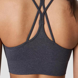 Conjuntos de Yoga de Dos Piezas al por Mayor, Unisex, con Logotipo Personalizado en la Parte Delantera, Cintura Elástica, Leggings Largos con Hombros Descubiertos, para Gimnasio y Entrenamiento - Product Image 6