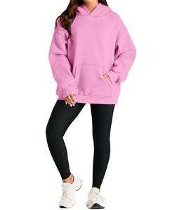 Ropa de invierno para mujer Sudaderas con capucha de gran tamaño Casual Loose Vintage Fleece Pullover Sudaderas Frente personalizado Alta calidad Hecho Pakistán - Product Image 1