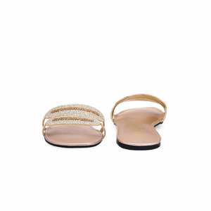 Golden FN7792 Fancy <b>Fashion</b> <b>Fur</b> for <b>Slippers</b> Elegant <b>Slipper</b> Collection - Product Image 2