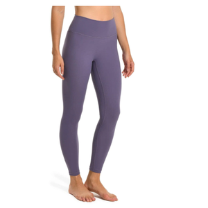 Leggings Deportivos de Cintura Alta para Mujer, Pantalones de Fitness de Spandex/Nailon de Primera Calidad, Diseño Sólido - Product Image 5