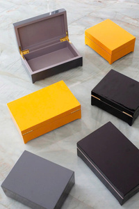 New collection <b>decorative</b> <b>boxes</b> jewelry <b>storage</b> box with lid make in Vietnam with glossy finish lacquer material - Product Image 3