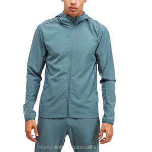 Ensemble de survêtement réversible deux pièces pour homme grande taille, couleur unie, en polyester, coupe-vent, imperméable et écologique, vente en gros - Product Image 3