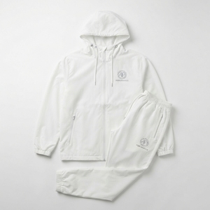 ผู้ผลิตชุดกีฬาผู้ชายแบบ 2 ชิ้น OEM แบบกำหนดเอง เสื้อแจ็คเก็ตกันลมแบบซิปเต็มตัวและกางเกงจ็อกเกอร์ - Product Image 3