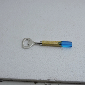 ที่เปิดขวดดีไซน์หรูหราพร้อมด้ามจับเรซิ่น ที่เปิดขวดสแตนเลสพร้อมด้ามจับเรซิ่น ราคาขายส่งจากโรงงาน - Product Image 1