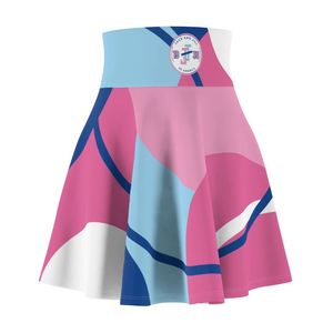 Jupe de patineuse pour femme Jack and Jill, taille haute, évasée, mini-jupe en forme de A, douce, confortable, décontractée, tendance, pour tous les jours - Product Image 1