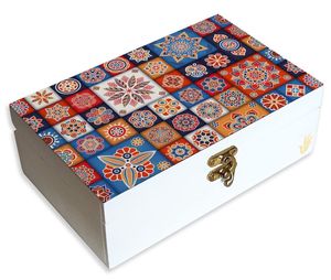 Caja de Madera con Impresión Digital, Caja de Joyería y Embalaje Moderna y Estándar, Marca de Lujo, Mejor Precio, Hecha a Mano en India - Product Image 2