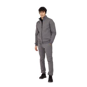 OEM Ensemble de survêtement en polaire à capuche pour hommes, couleurs unies, sweat-shirt à fermeture éclair en polaire, bas de haut, jogging, jogging, ensemble deux pièces, survêtement - Product Image 1