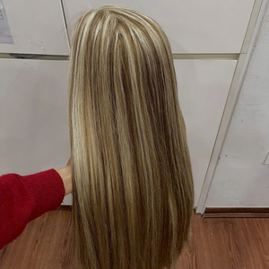Wholesale 13x6 HD Lace Front <b>Wigs</b> Vietnamese Human <b>Hair</b> <b>Extensions</b> <b>Wigs</b> <b>Hair</b> Blonde Piano Color Wholesale Price - Product Image 3