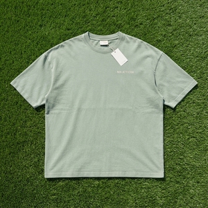 Camiseta Oversize para Hombre, Cuello Redondo, Manga Corta, Estilo Casual Urbano, Algodón, Corte Holgado Minimalista, Top Básico - Product Image 5