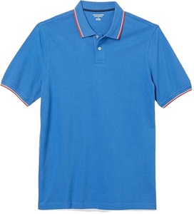 T-shirt unisexe personnalisable anti-plis 2025 à manches courtes en tissu polaire avec boutons, design et logo personnalisés, couleur au choix - Product Image 1