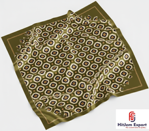 Écharpes créatives et innovantes personnalisées, design imprimé, foulard de mode, hijab, châle, écharpe carrée douce au toucher soyeux, vente en gros - Product Image 2
