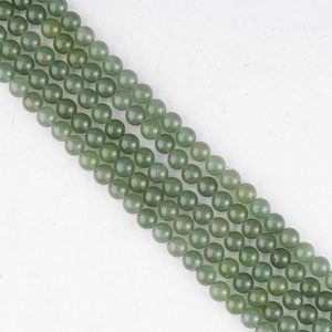 ALIZA AGATE EXPORTS - Cuentas Sueltas de Aventurina Verde Natural de 8 mm, Pulimentadas, para la Fabricación de Joyas al por Mayor - Product Image 4