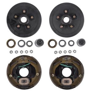 5 on 4.5 Hub Drum + 10\"X2 1/4\" Electric Brakes for 3500 Lbs Axle Truck Brakes Trailer CW - Product Image 1