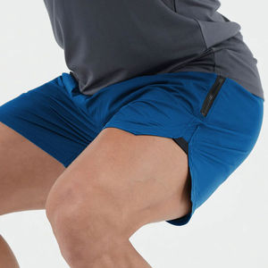 Pantalones Cortos Deportivos para Hombre de Primera Calidad, Paneles de Malla, Absorción de Humedad, Secado Rápido, 100% Algodón, Servicio OEM para Deportes - Product Image 1