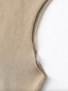 Débardeur Homme Col Rond 100% Coton 285 GSM Style Délavé Personnalisé Sans Manches Coupe Ample Streetwear Haut d'Entraînement Vierge - Product Image 2