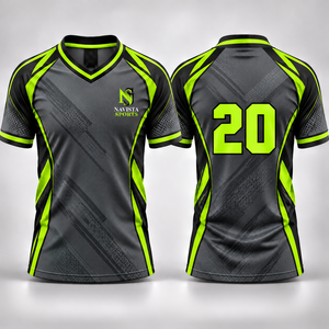 เสื้อฟุตบอลผู้ชาย Navista Sports คอวี แขนสั้น ผ้าโพลีเอสเตอร์ ระบายเหงื่อได้ดี ทรงปกติ หมายเลขทีม 42 ป้องกันรังสียูวี ระบายอากาศได้ดี - Product Image 4