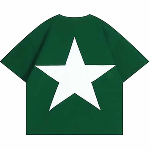T-shirt pour homme en coton lourd 100% biologique, de haute qualité, durable, personnalisable, design uni, coupe classique, respirant - Product Image 2