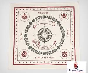 ผ้าพันคอหรูหราสั่งทำพิเศษ ดีไซน์น้ำหนักเบา ผ้าไหมพิมพ์ลายดิจิทัล แฟชั่นฮิญาบ ผ้าคลุมศีรษะ ผ้าพันคอ คอลเลคชั่นขายส่ง - Product Image 1