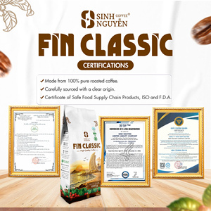 กาแฟโรบัสต้าคั่วกลาง 100% บรรจุถุง 250 กรัม รสขม ยี่ห้อ Phin Espresso เวียดนาม กำลังเป็นที่นิยม - Product Image 6