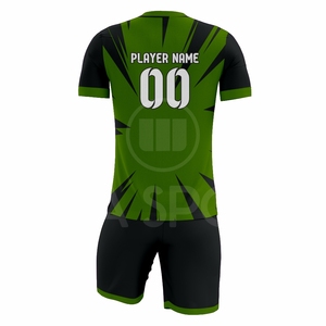 Uniforme de Fútbol Transpirable, Conjunto Personalizado para Equipo de Fútbol con Tela Ligera que Absorbe la Humedad - Product Image 3