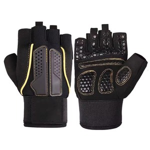 Gants de musculation pour hommes et femmes disponibles pour la salle de sport, la musculation, le fitness, en cuir - Product Image 1