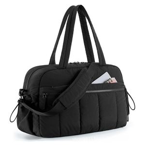 Borsa a Tracolla Impermeabile Grande Capacità, Morbida e Nera, Portatile con Tasche Multiple con Cerniera, Design Sportivo - Product Image 1