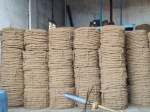 Corde en fibre de coco naturelle, écologique, faite à la main, résistante, pour la maison, le jardin, le camping et l'usage industriel - Prix de gros - Product Image 5