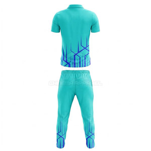 Ensemble d'uniformes de cricket personnalisés avec logo imprimé, en matière douce et coupe confortable, pour l'identité de l'équipe - Product Image 2